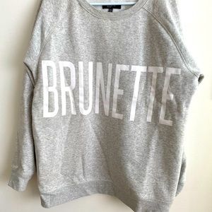 Brunette the Label big sister sweater - brunette